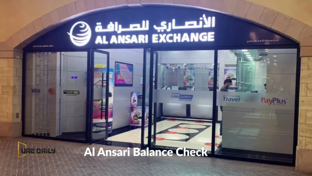 Al Ansari Balance Check